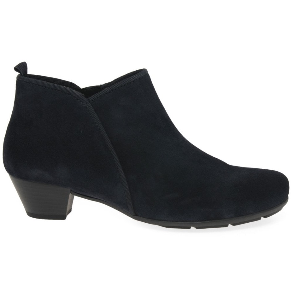 Trudy Femmes Bottines Gabor | Daim Marin Exclusif